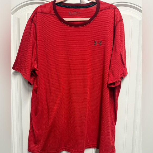 Under Armour Other - Under Armour Men's Red Short Sleeve Tee Size: XXL